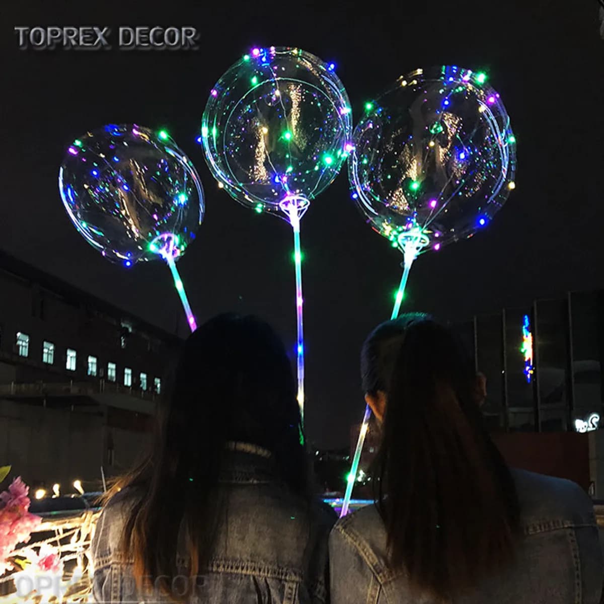 LED 풍선 (LED 라이트 내장) 메인 이미지